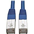 Tripp Lite Cat5e 350 MHz Molded Shielded STP Patch Cable (RJ45 M/M), Blue, 6 ft. - First End: 1x RJ-45 Male Network - N105006BL 1 thumbnail image