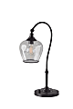 Adesso® Bradford Desk Lamp, 23-1/4"H, Dark Bronze Base/Clear Shade 1 thumbnail image