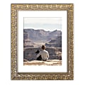 Timeless Frames® Teena Picture Frame, 8” x 10" With Mat, Gold