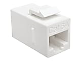 Tripp Lite Cat6a Straight Through Modular In Line Snap In Coupler RJ45 F/F - Network coupler - TAA Compliant - RJ-45 (F) to RJ-45 (F) - CAT 6a - white 1 thumbnail image