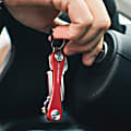 KeySmart Key Holder, Red