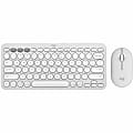 Logitech Pebble 2 Combo Wireless Keyboard And Mouse, Tonal White