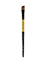 Dynasty Short-Handled Paint Brush, 1/2", Angular Bristle, Synthetic, Multicolor 1 thumbnail image