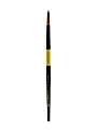 Dynasty Short-Handled Paint Brush, Size 10, Round Bristle, Synthetic, Multicolor 1 thumbnail image