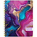 2026-2027 Excello Brands 14-Month Academic Year Hardcover Weekly/Monthly Fashion Planner, 8-1/2" x 11", Pink Purple Marble, May To June, Total Qty 1 1 thumbnail image