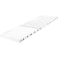 Twelve South MagicBridge | Connects Apple Magic Trackpad 2 to Apple Wireless Keyboard - Trackpad and Keyboard not included - 5" x 18" x - Polycarbonate - 1 - White