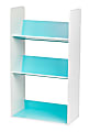 IRIS 2-Tier Storage Shelf With Footboard, Blue 1 thumbnail image