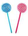 Office Depot® Brand Fun Ballpoint Pen With Topper, Light-Up Lollipop, Fine Point, 0.7 mm, Assorted Barrel Colors, Black Ink 1 thumbnail image