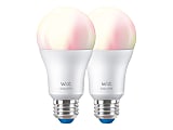 Philips LED Light Bulb - 8 W - 60 W Incandescent Equivalent Wattage - 800 lm - A19 Size - Warm to Cool White Light Color - 603639 1 thumbnail image