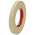 3M™ 2693 Masking Tape, 3" Core, 0.5" x 180', Tan, Pack Of 12 1 thumbnail image