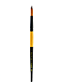 Dynasty Short-Handled Paint Brush, Size 12, Round Bristle, Synthetic, Multicolor 1 thumbnail image
