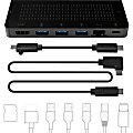 Twelve South StayGo | USB-C Hub - 85 W - USB Type C - 5 x USB Ports - 3 x USB 3.0 - Network (RJ-45) - HDMI - Wired 1 thumbnail image