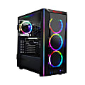 CLX SET TGMSETRTH0B05BM Liquid-Cooled Gaming Desktop PC, AMD Ryzen 9, 16GB Memory, 2TB Hard Drive/240GB Solid State Drive, Windows® 10 Home 1 thumbnail image