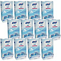 PURELL® Cottony Soft Sanitizing Wipes - 5" x 7" - White - Soft, Moist, Textured, Individually Wrapped - For Hand - 120 Per Box - 12 / Carton 1 thumbnail image
