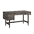 Sauder® Clifford Place 54"W Modern Pedestal Computer Desk With Tapered Legs, Jet Acacia® 1 thumbnail image