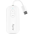 Twelve South AirFly USB-C | Wireless transmitter with audio sharing for up to 2 AirPods /wireless headphones to any USB-C device such as iPad/ tablets - 33 ft - Wireless - Headphone - Plug-in