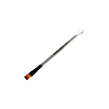 Dynasty Paint Brush, 1/2", Flat Bristle, Synthetic, Clear 1 thumbnail image