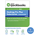 Intuit® QuickBooks® Desktop Pro Plus 2021, For 3 Users, Windows®, Download 1 thumbnail image