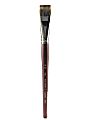 Royal & Langnickel Sabletek Short-Handle Paint Brush, L95010, Size 30, Bright Bristle, Dark Brown