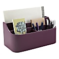 See Jane Work® Faux Leather Desk Valet, Plum 1 thumbnail image