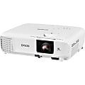 Epson PowerLite E20 LCD Projector - 4:3 - Ceiling Mountable - White - 1024 x 768 - Front, Ceiling, Rear - 6000 Hour Normal Mode - 12000 Hour Economy Mode - XGA - 15,000:1 - 3400 lm - HDMI - USB - Class Room