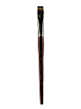 Royal & Langnickel Sabletek Short-Handle Paint Brush, L95010, Size 24, Bright Bristle, Dark Brown 1 thumbnail image