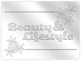 Custom Blind-Embossed Labels And Stickers, Foil Stock, 2-15/16" x 4" Rectangle, Box Of 500 Labels 1 thumbnail image