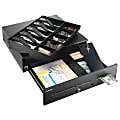 STEELMASTER® 1060GT High-Security Cash Drawer, 13 Compartments, Black