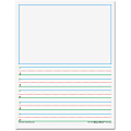 Teacher Created Resources 5/8" Spacing Writing Paper, Letter Paper Size, Grades Kindergarten - 1, White, Pack Of 360 Sheets