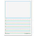 Teacher Created Resources 5/8" Spacing Writing Paper, Letter Paper Size, Grades Kindergarten - 1, White, Pack Of 360 Sheets 1 thumbnail image