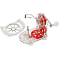 Starfrit® Apple Pro Peeler, Red/Clear 1 thumbnail image