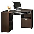Sauder® Lynx Corner Desk, 28 3/4"H x 38"W x 38"D, Cinnamon Cherry 1 thumbnail image