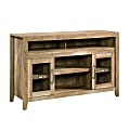 Sauder® Dakota Pass Entertainment Credenza For 60" TVs, 37-1/4"H x 59"W x 19-3/4"D, Craftsman Oak