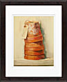 Timeless Frames Supreme Espresso-Framed Traditional Artwork, 11" x 14", Terracotta Pots