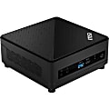 MSI Cubi 5 Cubi 5 10M-027US Desktop Computer - Intel Core i3 10th Gen i3-10110U 2.10 GHz - 8 GB RAM DDR4 SDRAM - 256 GB SSD - Mini PC - Black - Windows 10 Home - Intel HD Graphics 620 - IEEE 802.11ac - 65 W 1 thumbnail image