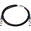 HPE 2920 3.0m Stacking Cable - 9.84 ft Network Cable for Network Device, Switch - Stacking Cable - Black