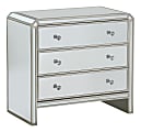 Coast To Coast 3-Drawer Chest, Champagne/Mirror 1 thumbnail image