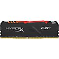 HyperX FURY 16GB DDR4 SDRAM Memory Module - 16 GB (1 x 16GB) - DDR4-3000/PC4-24000 DDR4 SDRAM - 3000 MHz - CL15 - 1.35 V - Non-ECC - Unbuffered - 288-pin - DIMM