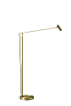 Adesso® ADS360 Crane LED Floor Lamp, 60-1/2"H, Brushed Gold 1 thumbnail image