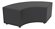 Marco Group Sonik 16"H Curved Bench, Charcoal Gray, LF1250-S06 1 thumbnail image