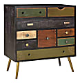 Coast To Coast 9-Drawer Chest, Multicolor