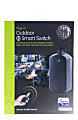 GE Z-Wave Plus Plug-in Outdoor Smart Switch, Black, 14284 1 thumbnail image