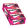 Trident® Sugar-Free Black Raspberry Twist Gum, 14 Pieces Per Pack, Box Of 12 Packs 1 thumbnail image