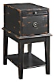Coast to Coast 1-Drawer Wood Chest Table, Black 1 thumbnail image