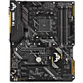 TUF B450-PLUS GAMING Desktop Motherboard - AMD Chipset - Socket AM4 - ATX - 64 GB DDR4 SDRAM Maximum RAM - UDIMM, DIMM - 4 x Memory Slots - Gigabit Ethernet - HDMI - 6 x SATA Interfaces 1 thumbnail image