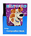 Inkology Composition Books, The Secret Life Of Pets, 7-1/2" x 9-3/4", College Ruled, 200 Pages (100 Sheets), Assorted Designs, Pack Of 12 Books