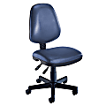 OFM Computer Anti-Microbial Vinyl Task Chair, Navy/Black