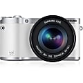 Samsung NX300M 20.3 Megapixel Mirrorless Camera - 18 mm - 55 mm - White 1 thumbnail image