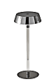 Adesso Orla LED Cordless Table Lamp, Shiny Chrome/Clear Acrylic 1 thumbnail image