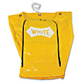 Impact Products 6850 Janitor's Cart Replacement Bag - 25 gal - Yellow - Vinyl - 24/Carton - Janitorial Cart